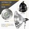 Ipower Simple Deluxe Tight Grip Clamp Lamp Light with 8.5 Inch Aluminum Reflector up to 150 Watt, 2PK HIWKLTHEAVYCLAMPLIGHTMX2 - alternate 3